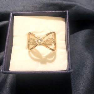 Rose Gold Geometric Ring